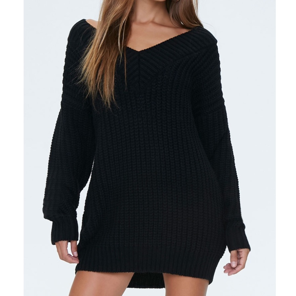 BRAND NEW Forever 21 Drop Sleeve Sweater Dress